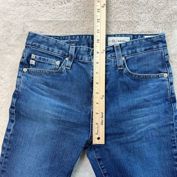 AG Adriano Goldschmied Womens Ex Boyfriend Slouchy Slim Jeans Size 25R Dark Wash - Picture 7 of 10